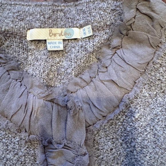 Boden Boucle Snap Front Cardigan size 6 - Picture 3 of 5